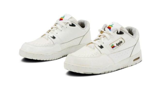 Apple’s Incredibly Rare Sneaker From the ’90s Selling for $50,000