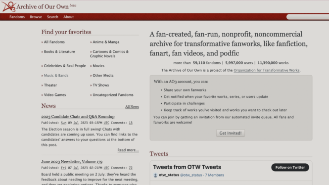 [UPDATED] Archive of Our Own Is Back Online After a Massive DDoS Attack