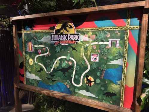 Behold The Throne of Photo Ops at the Jurassic Park SDCC Experience