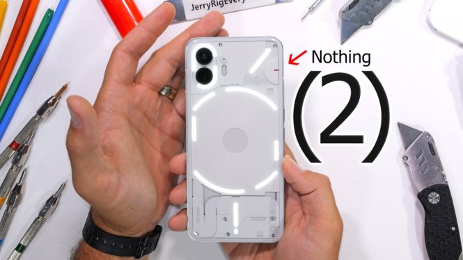 Bend or break? Watch the Nothing Phone 2 face its first durability test