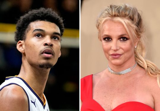 Britney Spears Allegedly Hit by NBA Player Victor Wembanyama’s Security