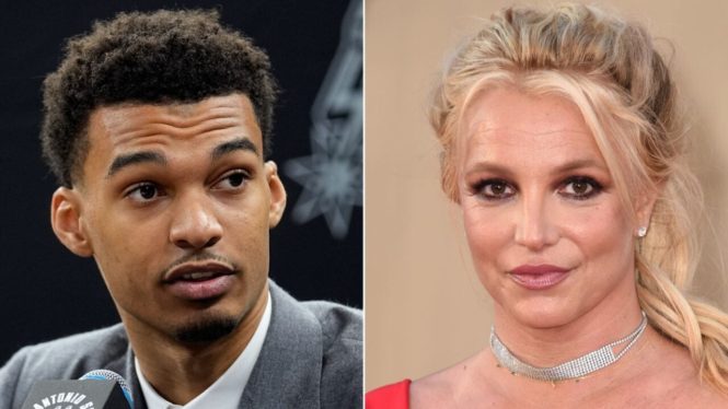 Britney Spears Says She’s ‘Still a Huge Fan’ of Victor Wembanyama Despite Las Vegas Incident