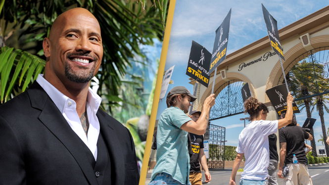 Dwayne Johnson Donates ‘Seven Figures’ to Support Fellow SAG-AFTRA Members