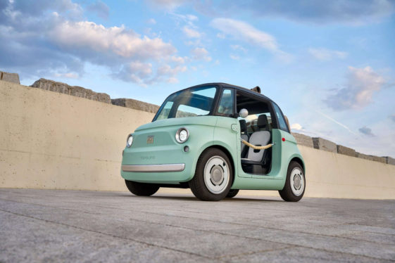 Fiat’s tiny new electric car has the strangest feature ever