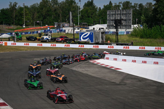 Formula E’s first visit to a proper American racetrack saw packed stands