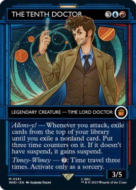 Get a Peek at Magic: The Gathering’s New Doctor Who Set