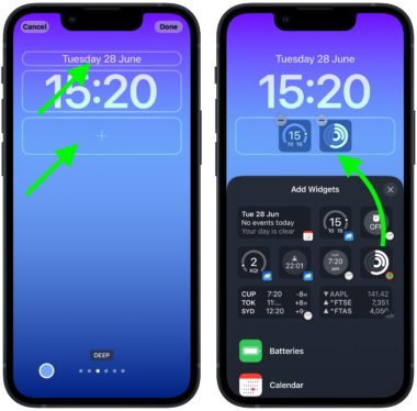 How to add widgets to your iPhone lock screen on iOS 16