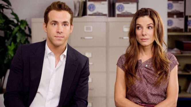 Ryan Reynolds Celebrates Sandra Bullock’s Birthday By Posting Nude Proposal Scene