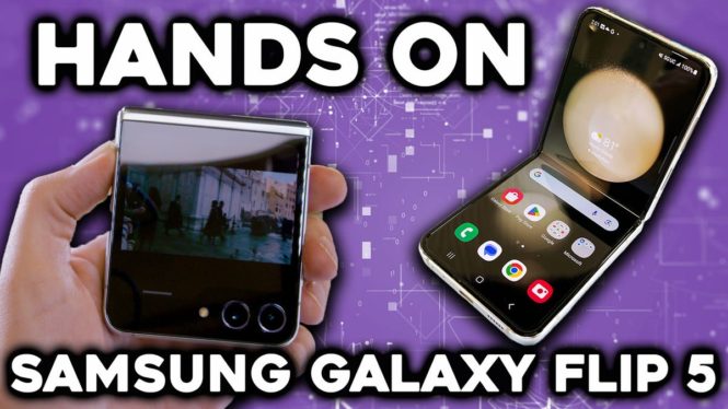 Samsung Galaxy Flip 5: Hands-on First Impressions of Samsung’s Pocket-Sized Folding Phone