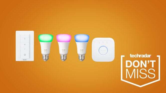 Save $40 on this Philips Hue Starter Kit with 3 color smart bulbs