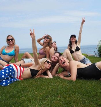 Selena Gomez Reflects on July 4th Party With ‘Kick A– Gals’ Taylor Swift and Haim