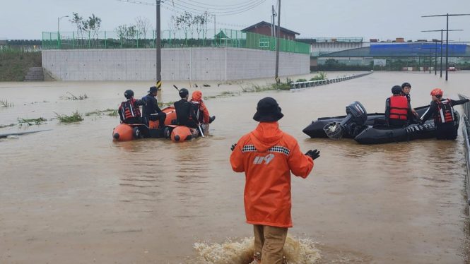 South Korea Overwhelmed by a Catastrophic Monsoon Season