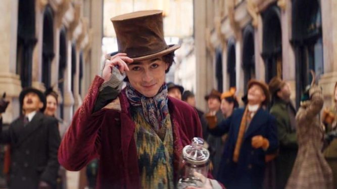 Timothée Chalamet becomes a candy legend in Wonka’s first trailer