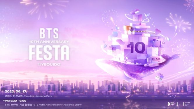 Watch BTS’ 10th Anniversary Fireworks Show