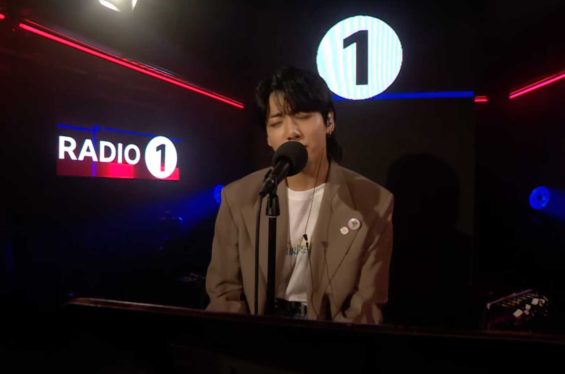 Watch Jung Kook Cover Oasis’ ‘Let There Be Love’ for BBC Radio 1’s Live Lounge