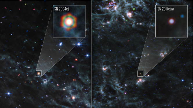 Webb Telescope Spots Potential Fuel for Early Universe in Supernovae Debris