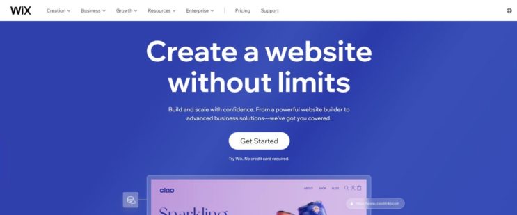 Wix’s new tool can create entire websites from prompts