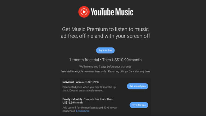 YouTube Premium individual plan now costs $2 more for all subscribers in the US