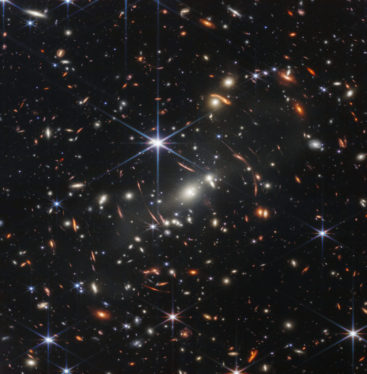 Zoom into stunning James Webb image to see a galaxy formed 13.4 billion years ago