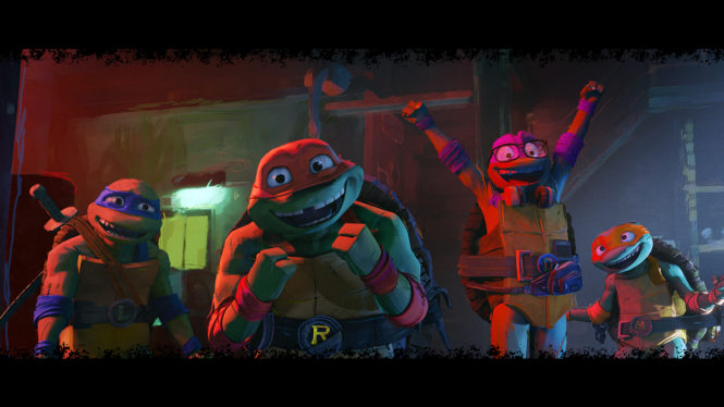 An Ultraviolent R-Rated Fight Scene Inspired One TMNT: Mutant Mayhem Moment