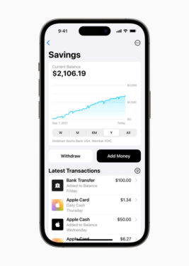 Apple Card’s Savings account reaches over $10 billion in deposits