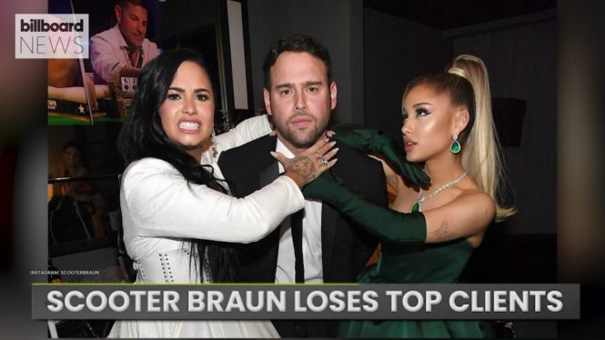 Ariana & Demi Split From Scooter Braun, Rihanna & A$AP Rocky Baby No. 2 & More | Billboard News