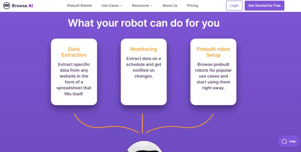 Browse AI help companies build bots to scrape website data and put it to work