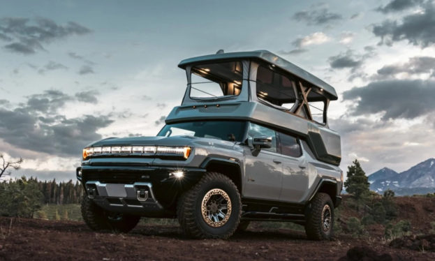 GMC Hummer EV EarthCruiser upfit finally here, for going out there