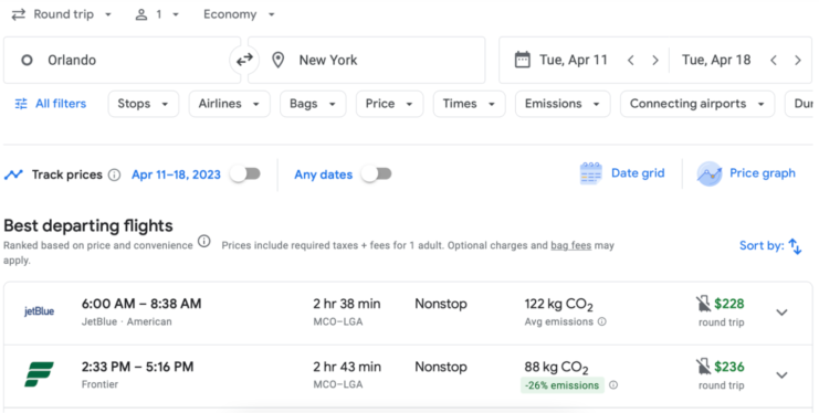 Google Flights will now tell you when it’s the cheapest time to book