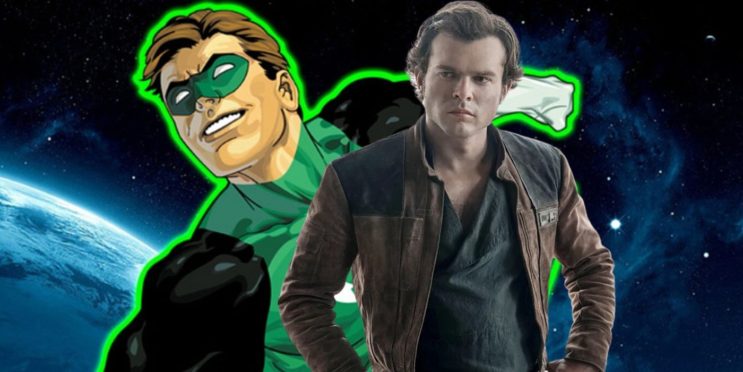Han Solo Actor Harnesses Green Lantern’s Light In Beautiful DCU Fan Art