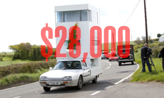 Here’s $28,000. Buy something to BE a camper