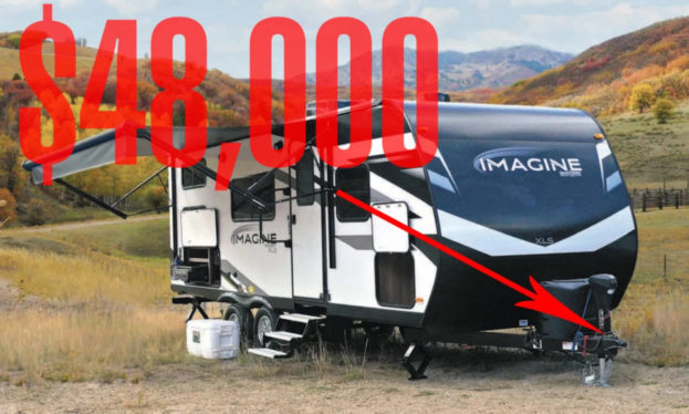 Here’s $48,000. Buy something to tow this camper