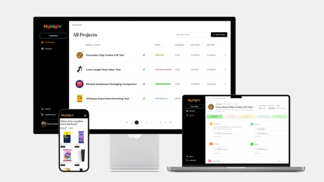 Highlight, now flush with $18M, helps CPG brands automate product testing