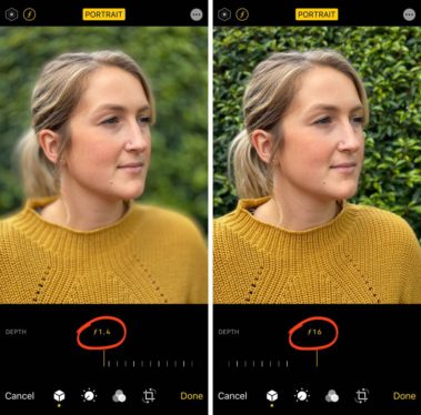How to blur a background in photos