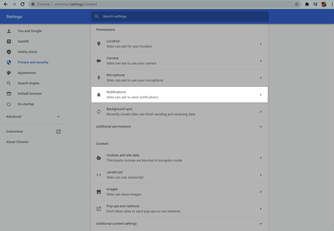 How to turn off Chrome notifications (and turn them back on again)