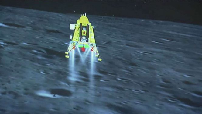 India Becomes the Fourth Country Ever to Land on the Moon