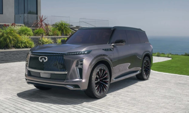 Infiniti QX Monograph Concept debuts at Pebble Beach looking large