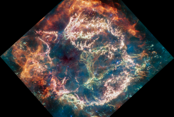 James Webb telescope captures stunning view of a famous supernova remnant