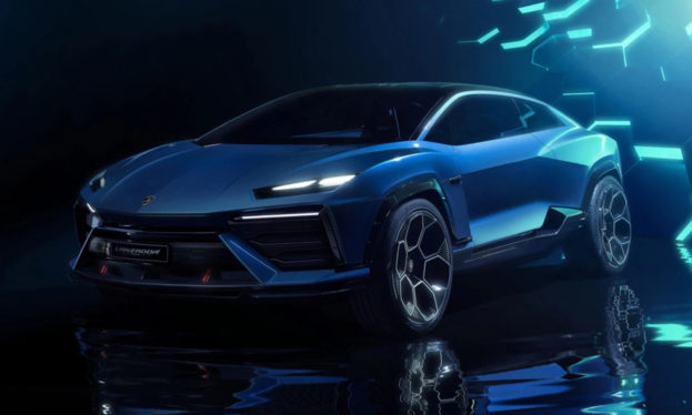 Lamborghini Lanzador concept is a megawatt wedge previewing the first Lamborghini EV