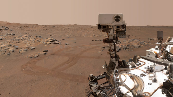 NASA’s Perseverance rover shows off its latest Mars find