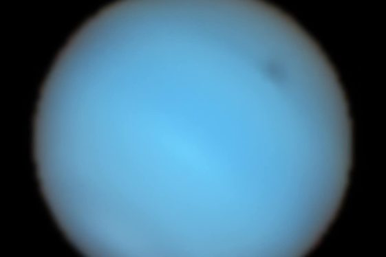 Neptune has a dark spot of its own, and it has been imaged from Earth