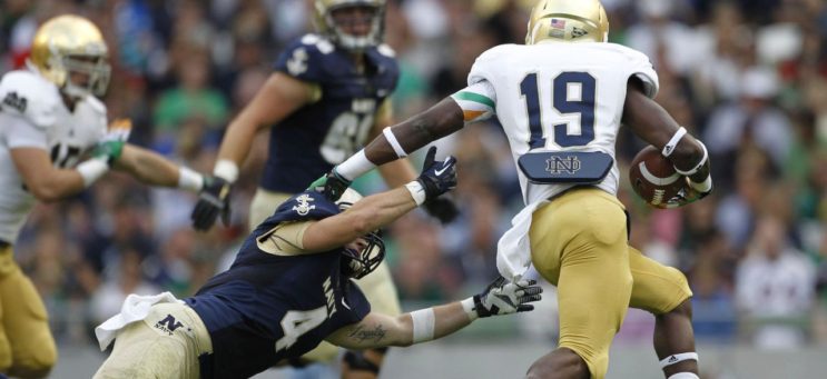 Notre Dame vs. Navy live stream: Watch college football for free