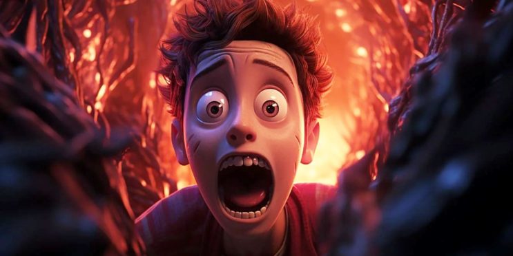 Pixar Becomes A Horror & Fantasy Factory In Disturbingly Adorable Art