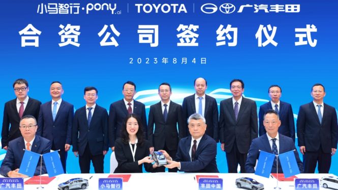 Pony, investor Toyota partner to ‘mass produce’ robotaxis in China