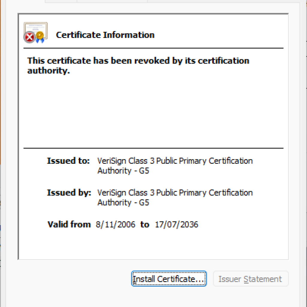 Renegade certificate removed from Windows. Then it returns. Microsoft stays silent.