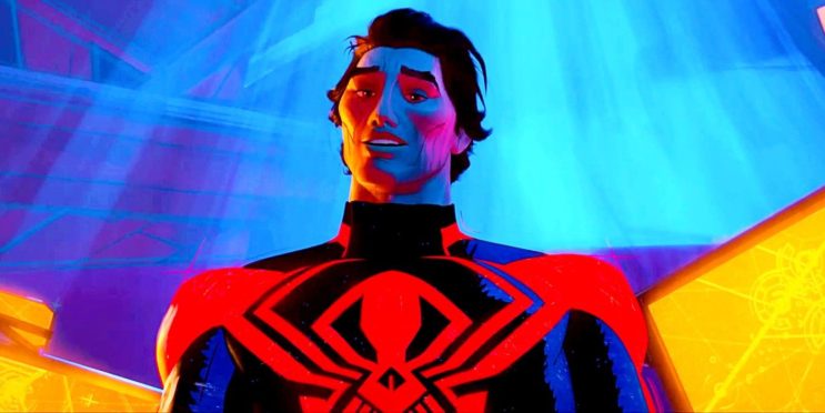 Spider-Man 2099 Stares Deep Into Your Soul In Anime Spider-Verse Art