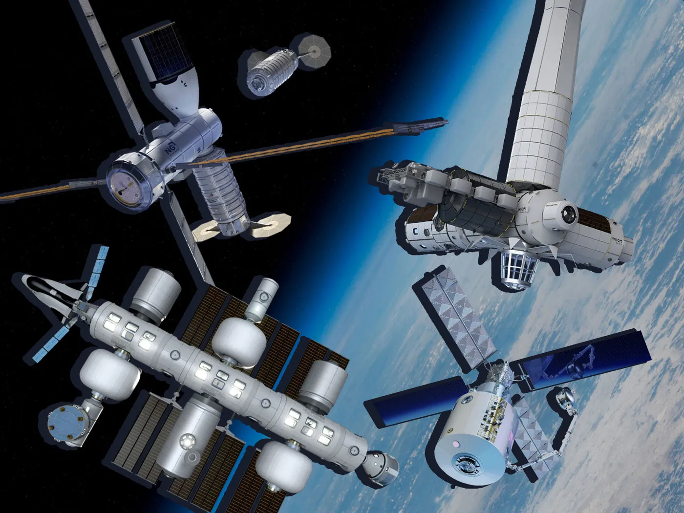 The space station will become a little less crowded on Saturday