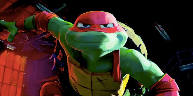 TMNT: Mutant Mayhem Crosses Over With Turtles In Time Game In Official Art
