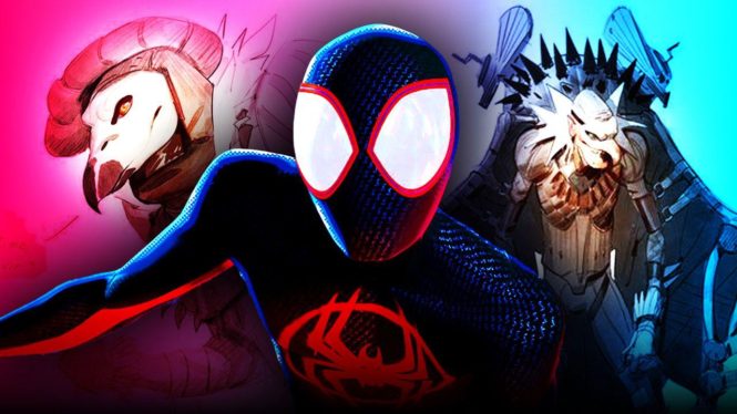 Unused Spider-Verse Villain Designs Prove 1 Deleted Scene Was A Mistake