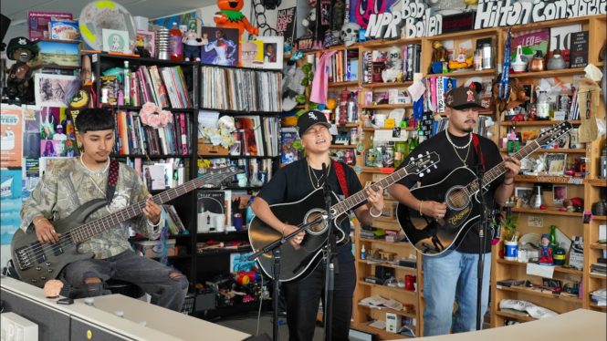 Watch Yahritza y Su Esencia Sing ‘Soy El Único,’ ‘Frágil’ & More in NPR Tiny Desk Concert